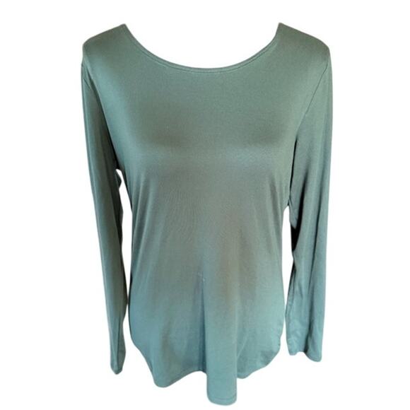 32 Degrees HEAT Long-Sleeve Thermal Tops Bundle – White (NWT) + Green – Size L - Picture 8 of 11